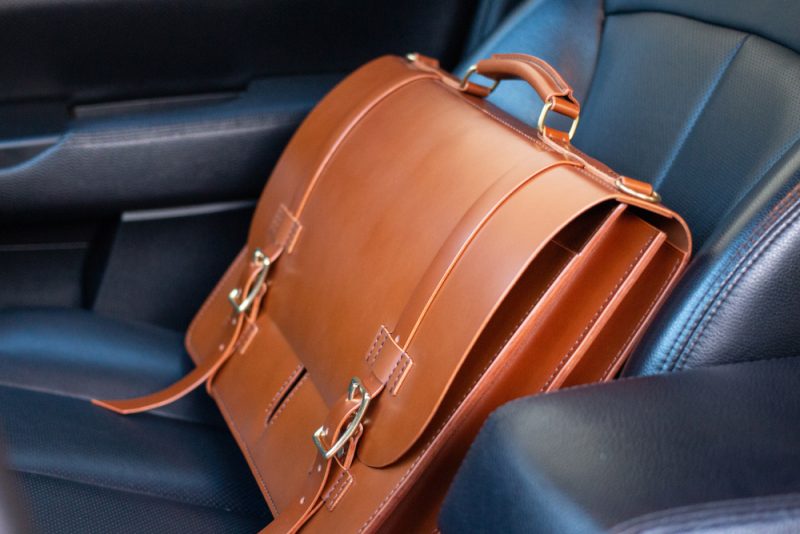 Brown Leather Briefcase