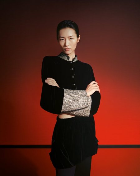 Liu Wen Exudes Elegance in Giorgio Armani Fall 2021 Campaign Giorgio Armani unveils fall-winter 2021 campaign.