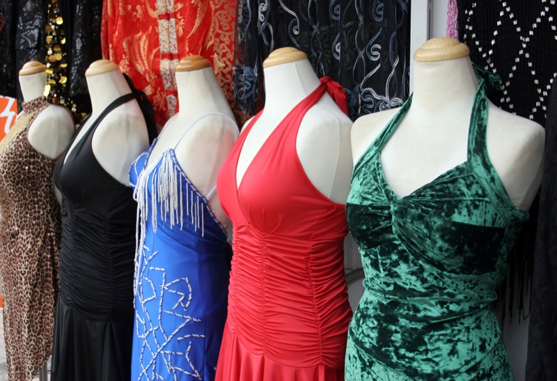 Halter Dresses Mannequins