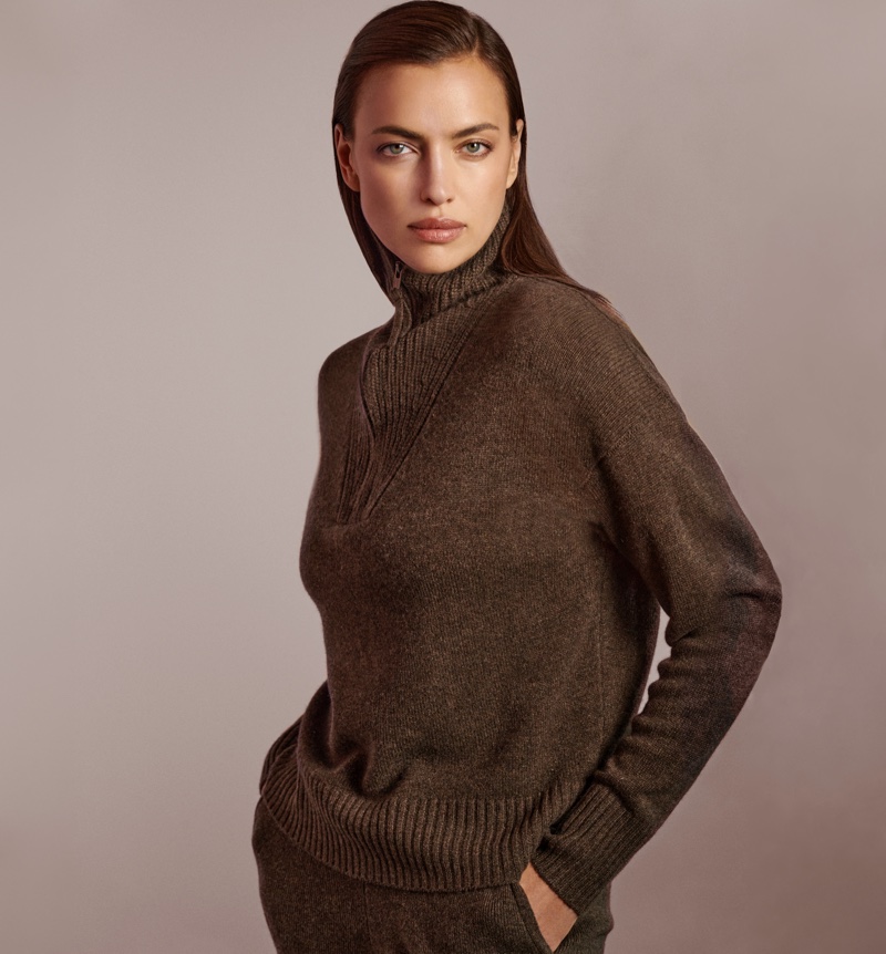 NAKEDCASHMERE highlights Poppey pullover in fall 2021 campaign.