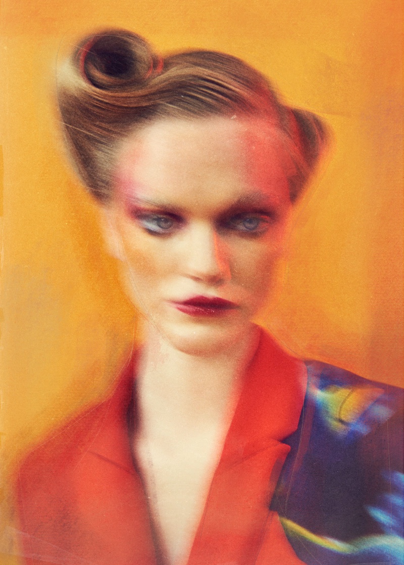 Lily Chapman Is Like A Work of Art for L'Officiel Baltics