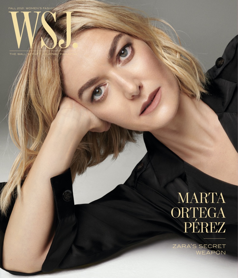 Marta Ortega Pérez on WSJ. Magazine Fall 2021 Digital Cover. Photo: Steven Meisel for WSJ. Magazine 