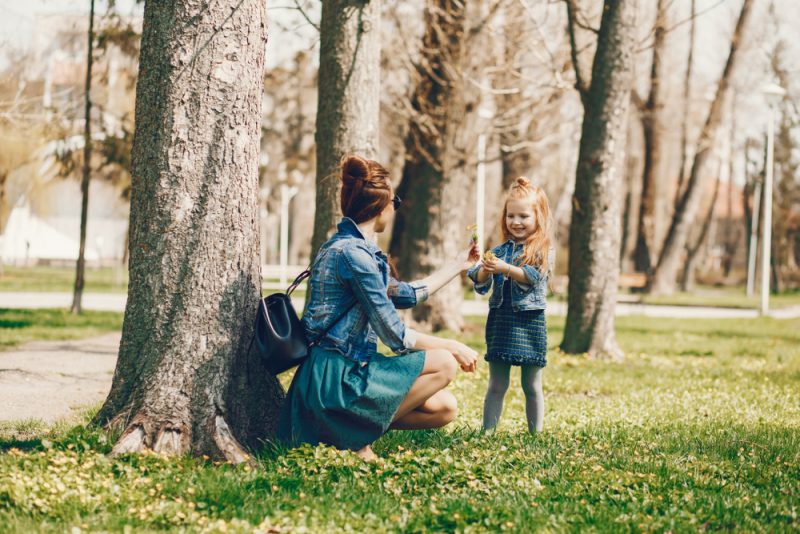 Mom and Daughter Denim Jackets