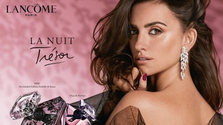 Lancome unveils La Nuit Trésor L’Eau de Parfum campaign featuring actress Penelope Cruz. Photo: Hunter & Gatti