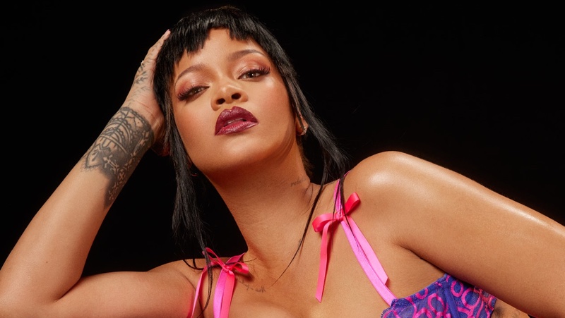 Rihanna stars in Savage X fall 2021 lingerie campaign.