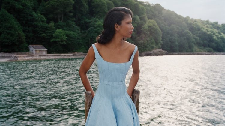 Shivaruby Models Dressed Up Looks for WSJ. Magazine