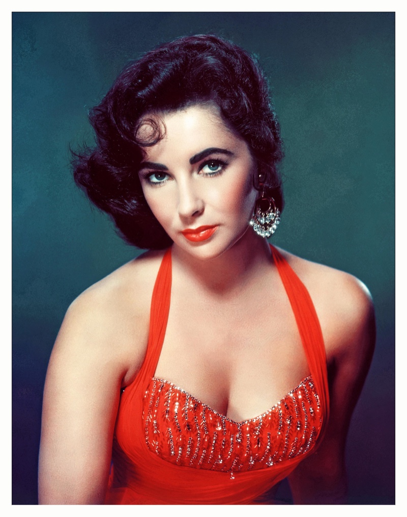 Short Curly Hair Elizabeth Taylor 1953