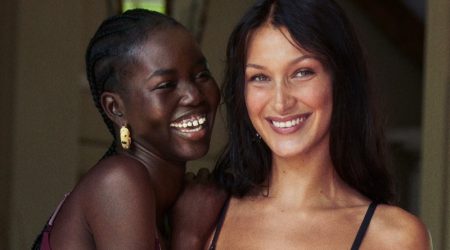 Bella, Adut, Imaan Front Victoria's Secret Body by Victoria Fall 2021 Campaign Bella, Adut, Imaan Front Victoria's Secret Body by Victoria Fall 2021 Campaign