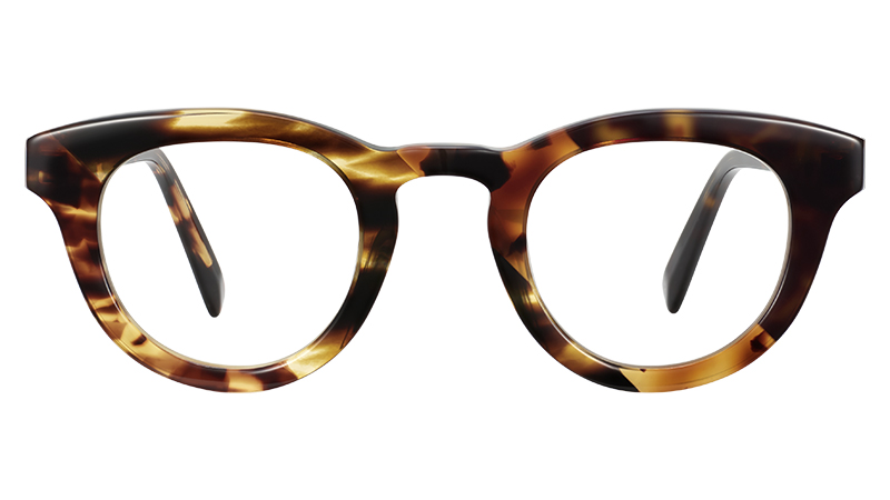 Warby Parker Gaines Glasses in Tortoise Collage II $195