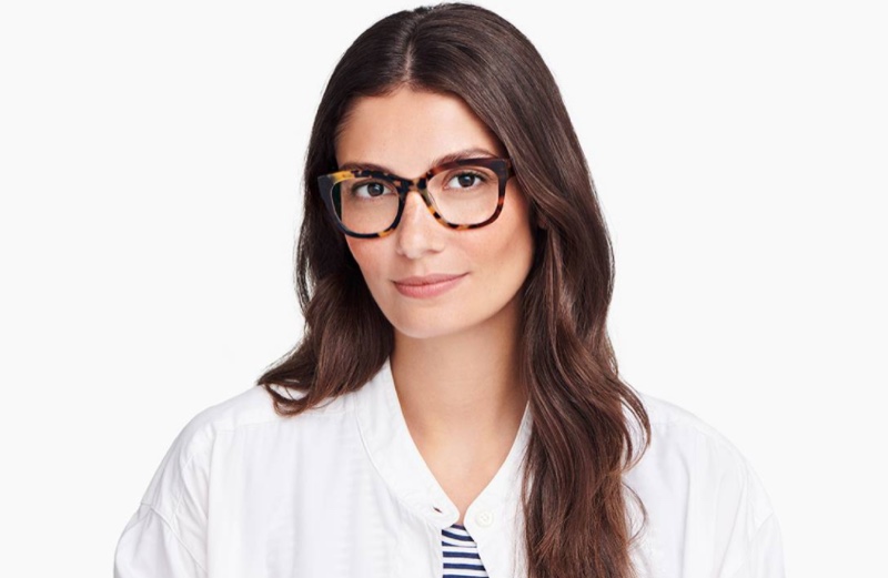 Warby Parker Tortoise Collage glasses.