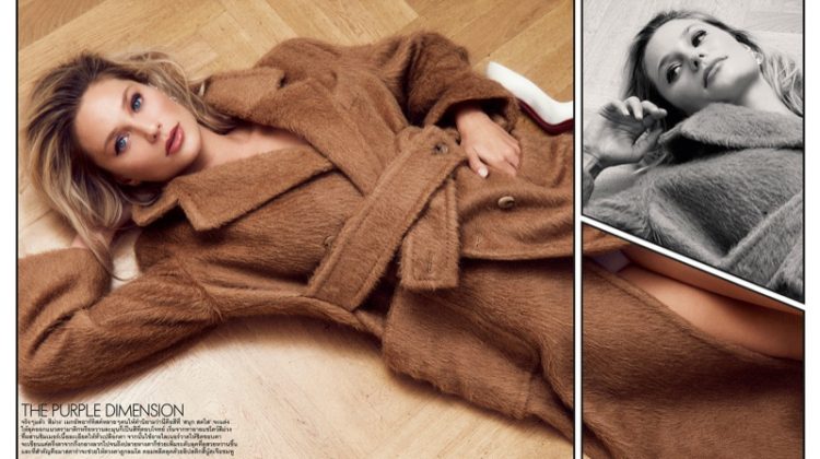 Anouk van Kleef Models Chic Looks for ELLE Thailand