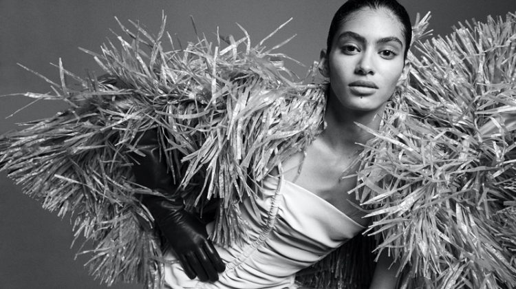 Antonella Delgado Poses in New Season Looks for Vogue Arabia