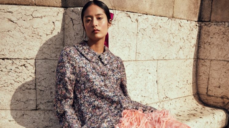 Bella Kim Charms in Chanel Haute Couture for ELLE Thailand