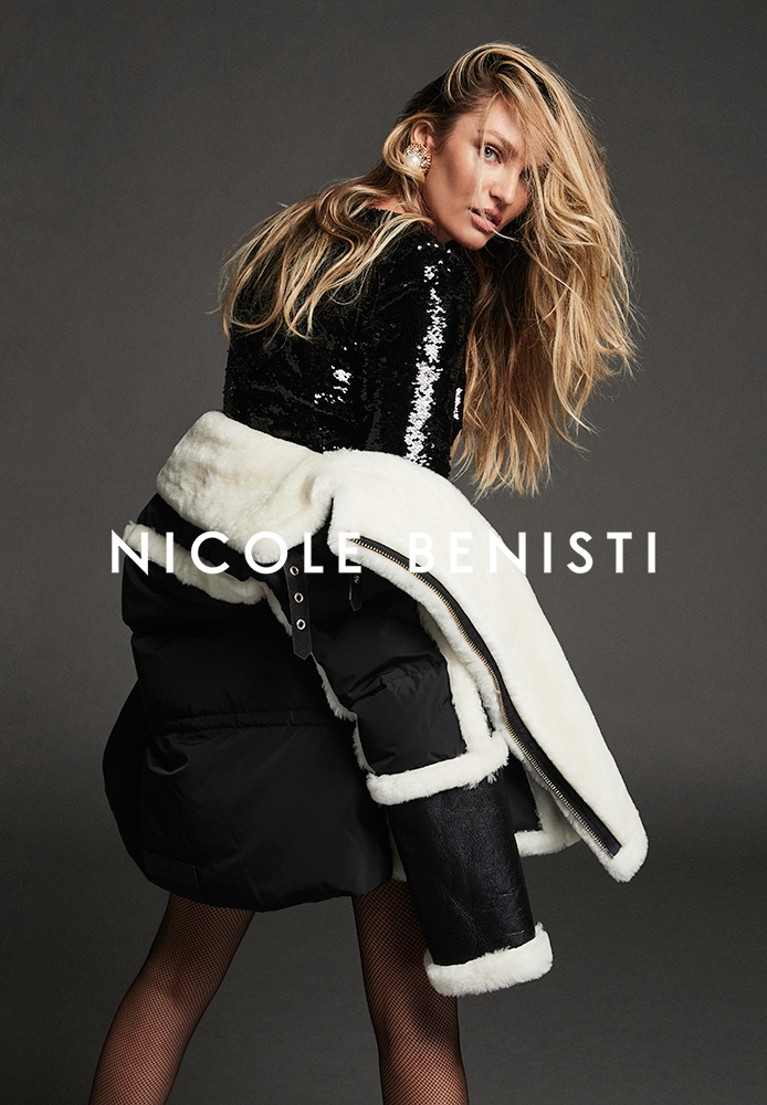 Supermodel Candice Swanepoel fronts Nicole Benisti fall-winter 2021 campaign.