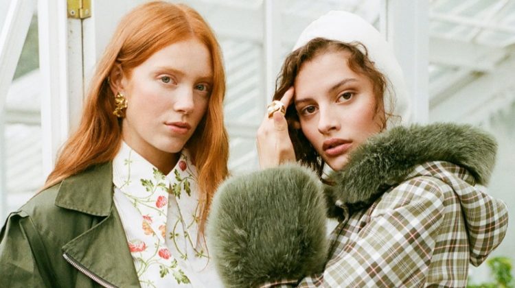 Antonia & Annabelle Wear Elegant Ensembles for ELLE Croatia
