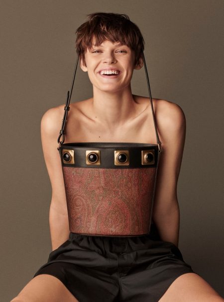 Cara Taylor Wears Etro's Crown Me Collection Etro Crown Me Collection. Photo: Giampaolo Sgura