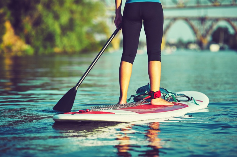 Girl Paddle Board