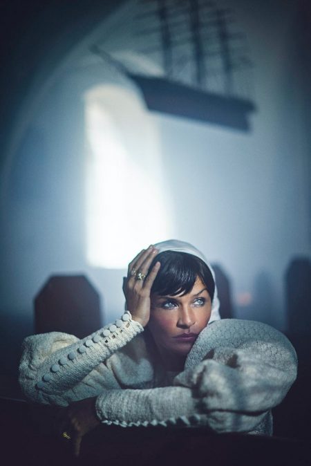 Women’s Tales: Helena Christensen, Siri Tollerod Featured in New Exhibit Helena Christensen in Women's Tales. Photo: Jakob F.S., Styling: Vibe Dabelsteen