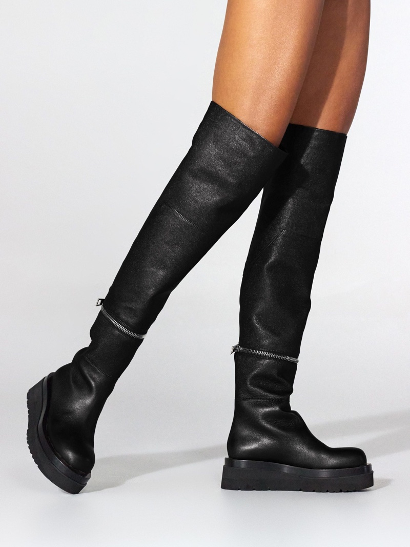 Irina Shayk x Tamara Mellon Iri Boots in Black $1,595