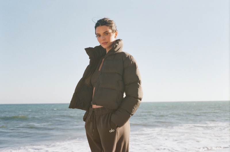 Puffer styles stand out in Alo's latest outerwear campaign.