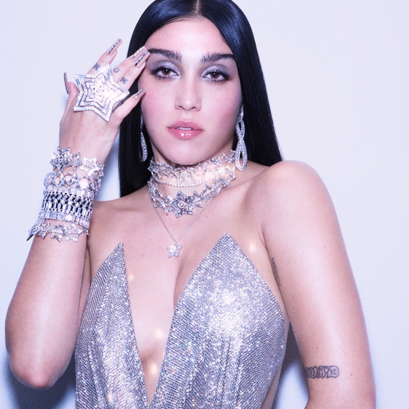 Lourdes Leon stars in Swarovski Collection II campaign.