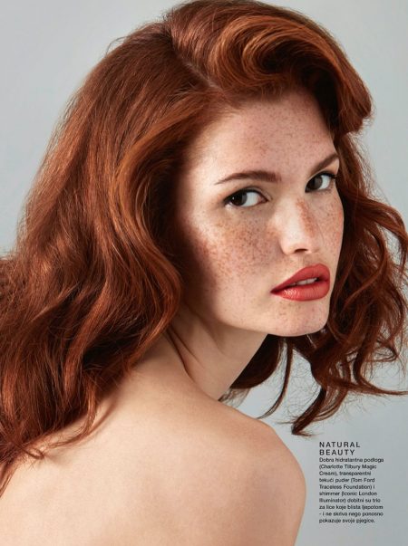 Mariangela Bonanni Models Refreshing Beauty for ELLE Croatia Mariangela Bonanni Models Refreshing Beauty for ELLE Croatia