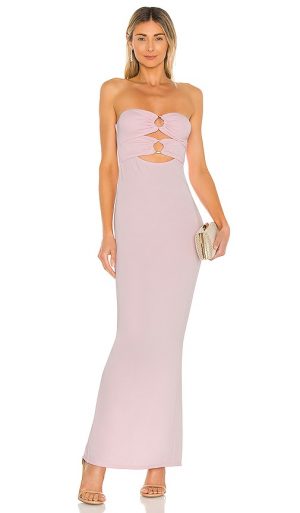 Michael Costello x REVOLVE Rylee Maxi Dress in Pink. - size S (also in L, M, XL, XS, XXS)