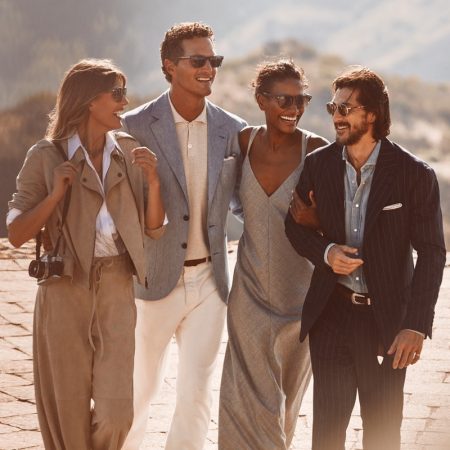 Arlenis & Madison Chase the Sun in Oliver Peoples x Brunello Cucinelli Eyewear Brunello Cucinelli x Oliver Peoples team up on eyewear collaboration.