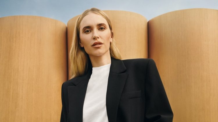 Pernille Teisbaek Wears Her Pernille x Mango Collection