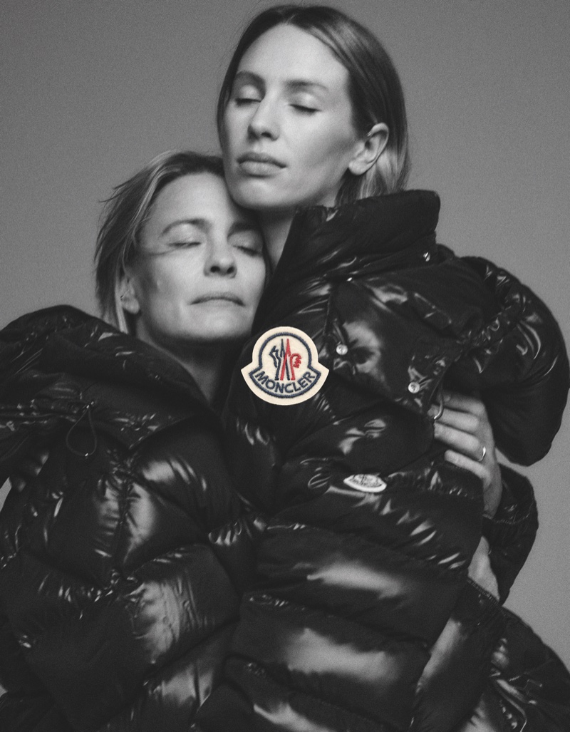 Robin Wright and Dylan Penn star in Moncler We Love Winter fall-winter 2021 campaign.