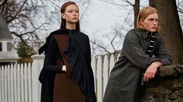 Sara Grace & Ty Wear Autumn Styles for Hero Magazine