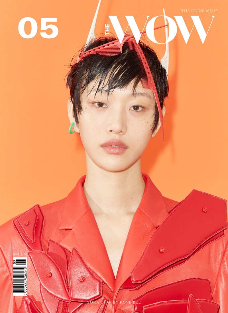 Sora Choi on WOW Magazine Issue #05 Cover. Photo: Kove Lee