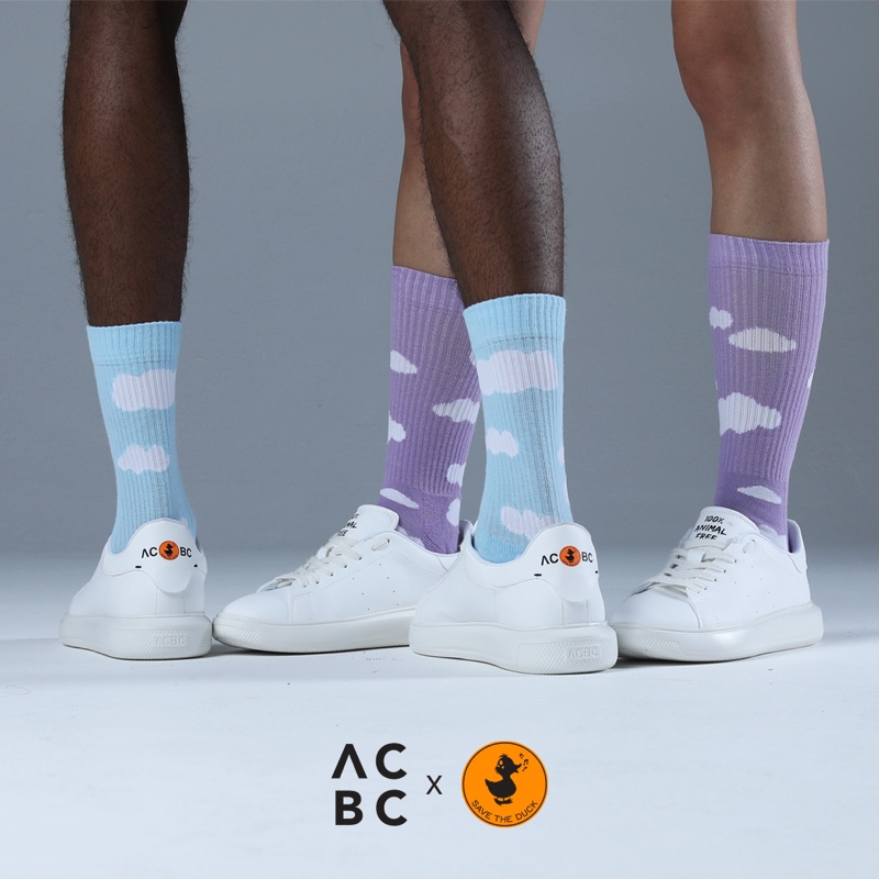 Save The Duck and ACBC create sustainable sneakers for the fall-winter 2021 season.