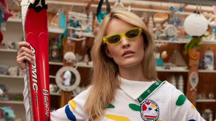Aly Turska Models Sporty Styles for ELLE Bulgaria