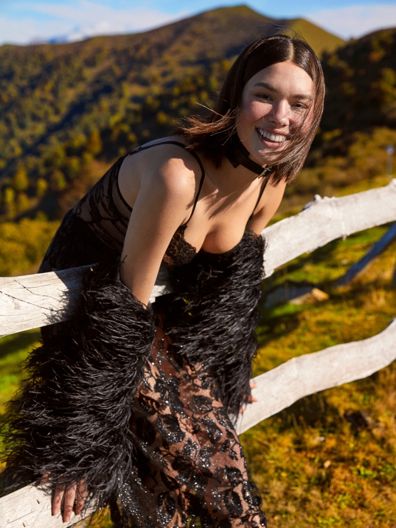 Angelica Erthal Has 'Mountain Spirit' for Spaghetti Magazine