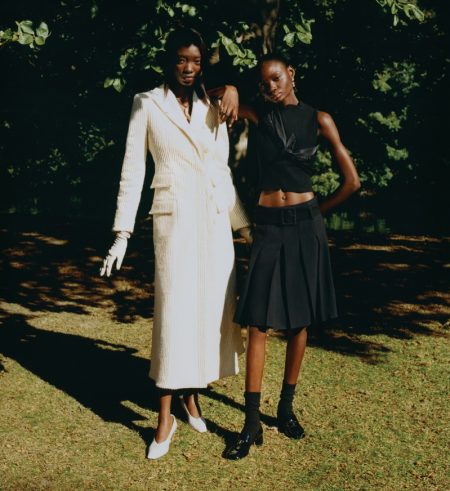 Baba & Ajayi Pose in Chic Fall Looks for WSJ. Magazine Baba & Ajayi Pose in Chic Fall Looks for WSJ. Magazine