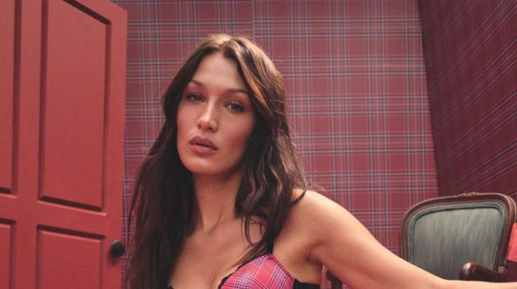 Bella Hadid stars in Victoria's Secret Holiday 2021 campaign.