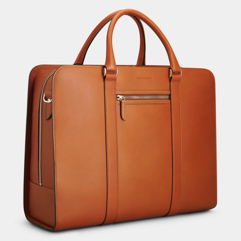 Carl Friedrik Leather Briefcase