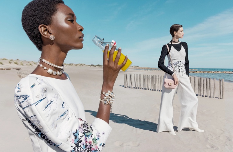 Chanel sets cruise 2022 campaign in the South of France.