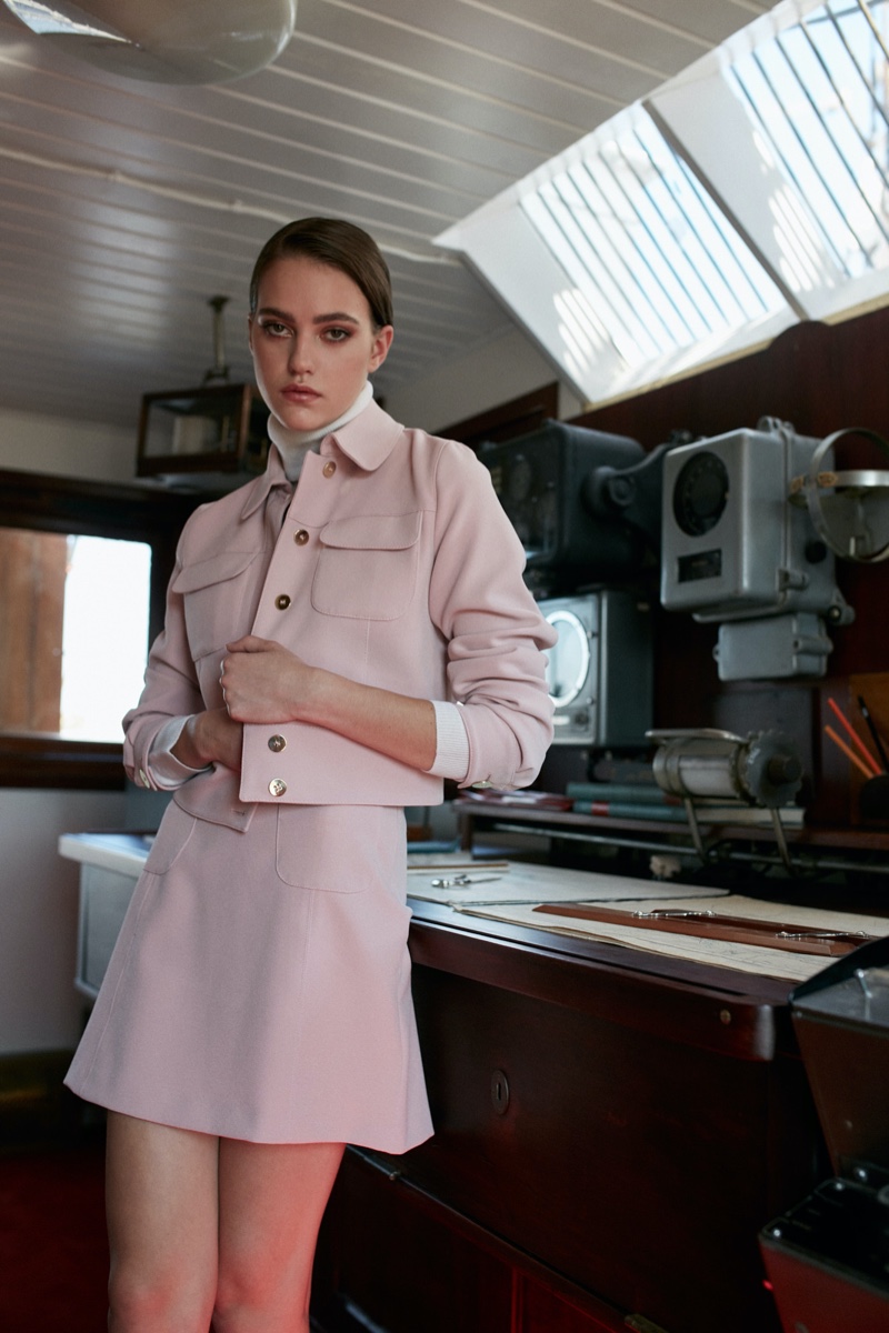 Emilia Kwiatkowska Models Boat-Ready Looks for SNC Russia