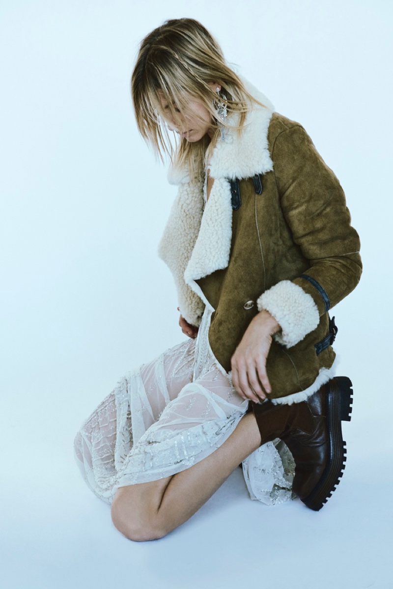 Annie McGinty wears Free People winter 2021 collection.