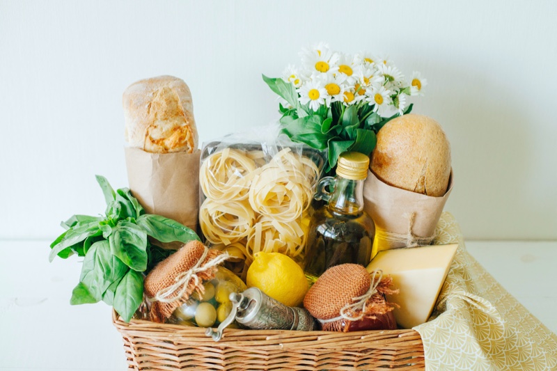 Italian Food Basket Gift