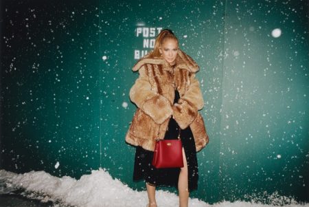 Jennifer Lopez appears in Coach Holiday 2021 campaign.