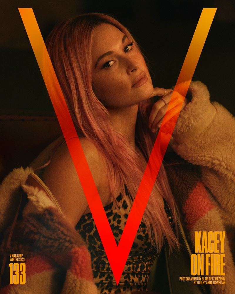 Kacey Musgraves on V Magazine Issue #133 Winter 2021 Cover. | Photo Credit: Courtesy of V Magazine / Blair Getz Mezibov