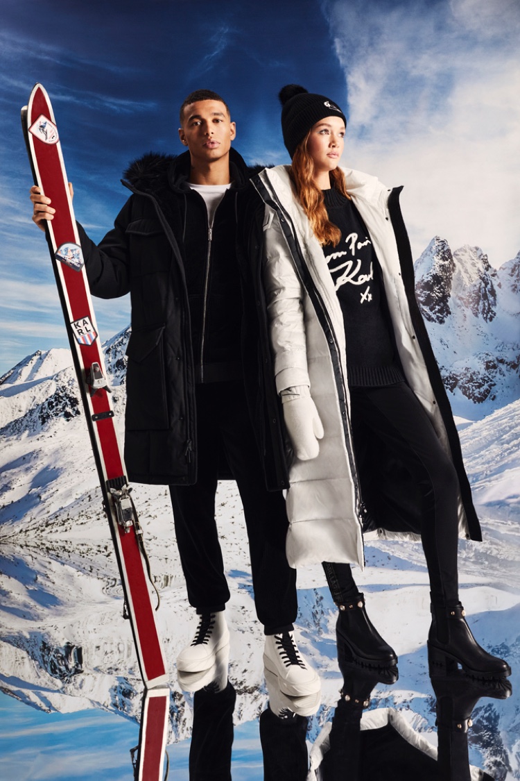 Karl Lagerfeld Paris Après Ski 2021 Collection.