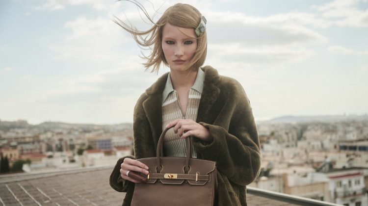 Tanya Madisson Models Margot Tenenbaum Inspired Styles for Vogue Greece