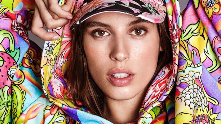 Marta Aguilar Models Colorful Desigual Styles for Woman Spain
