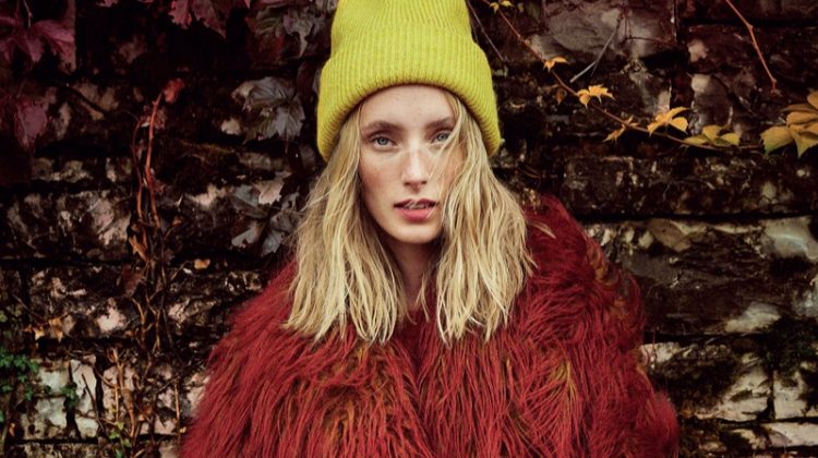Paulina Szczepanek Wears Cold-Weather Fashion for ELLE Greece