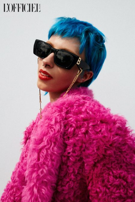 Sonia Luczak Wears Stylish Sunglasses for L'Officiel Baltic Sonia Luczak Wears Stylish Sunglasses for L'Officiel Baltic