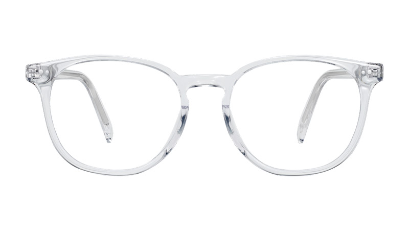 Warby Parker Carlton Glasses in Crystal $95